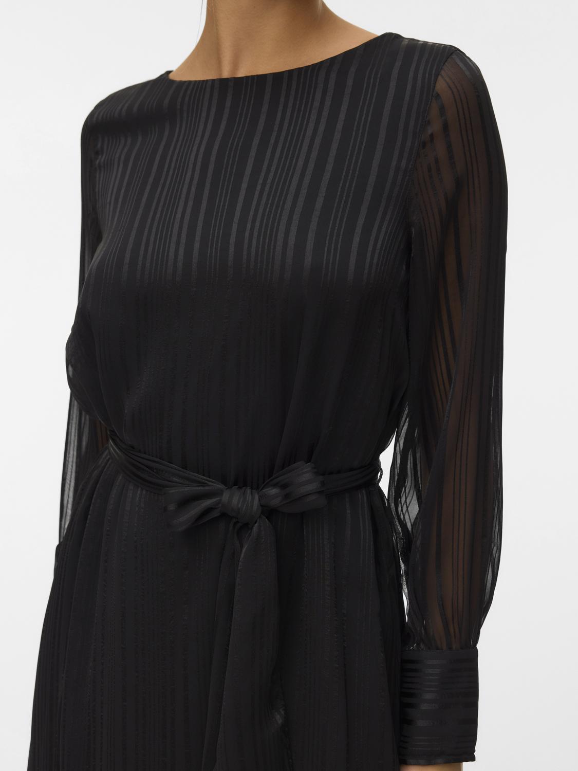 VMGEDNA Midi Dress - Black - VERO MODA & VILA Bergvik